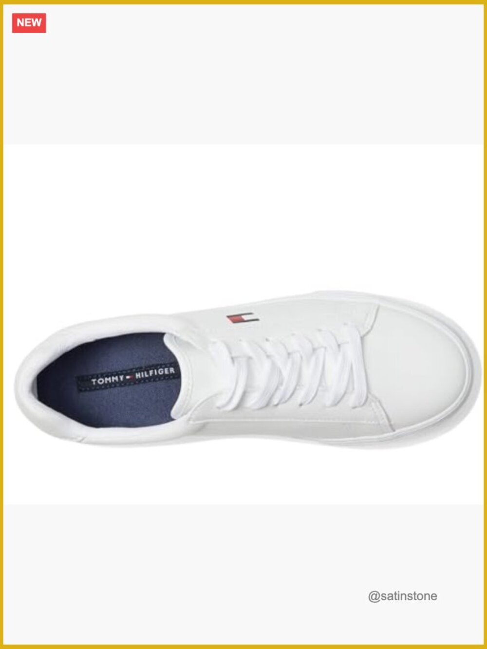 Faux Leather Lace-Up Fashion Sneakers - Picture 2 of 6